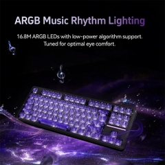 Bàn phím cơ không dây ATK A87 Pro RGB Hotswap