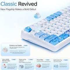 Bàn phím cơ không dây ATK A98 Pro RGB Hotswap
