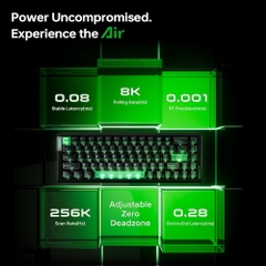 Bàn phím cơ ATK RS6 Air HE RGB Hotswap Rapid Trigger (Magnetic Switch)