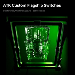 Bàn phím cơ ATK RS6 Air HE RGB Hotswap Rapid Trigger (Magnetic Switch)