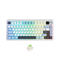 Bàn phím cơ không dây AULA F75 Max LCD Screen RGB Hotswap (Leobog Sw)