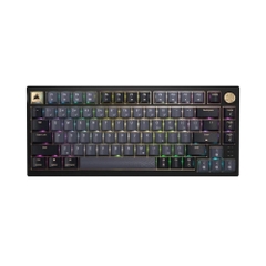 Bàn phím cơ không dây Corsair K65 Plus Midnight Gray Wireless 75% RGB (Linear Sw)