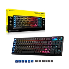 Bàn phím cơ không dây Corsair Vanguard Air 99 RGB SOCD (Corsair OPX Low Profile Sw)