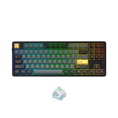 Bàn phím cơ không dây Dareu EK87 Pro Triple Mode Black Golden (Dareu Sw)
