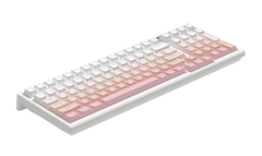 Bàn phím cơ không dây FL-Esports FL100 CPM Gradient Pink 3 Mode Led RGB HotSwap FLCMMK Ice Pink Switch