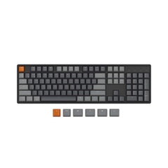 Bàn phím cơ không dây Keychron K10 Aluminum Led RGB HotSwap Gateron G Pro Switch Red / Blue / Brown