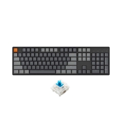 Bàn phím cơ không dây Keychron K10 Aluminum Led RGB HotSwap Gateron G Pro Switch Red / Blue / Brown