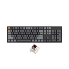 Bàn phím cơ không dây Keychron K10 Aluminum Led RGB HotSwap Gateron G Pro Switch Red / Blue / Brown