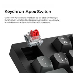 Bàn phím cơ không dây Keychron K10 Ultra 8K ZMK RGB Hotswap (Keychron SW)