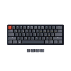 Bàn phím cơ không dây Keychron K12 Aluminum Led RGB HotSwap Gateron G Pro Switch Red / Blue / Brown