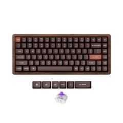 Bàn phím cơ không dây Keychron K2 HE All-Wood Special Edition RGB Hotswap Aluminum (Magnetic Sw)