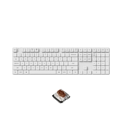 Bàn phím cơ không dây Keychron K5 Pro White Low Profile White Led (Gateron Sw)