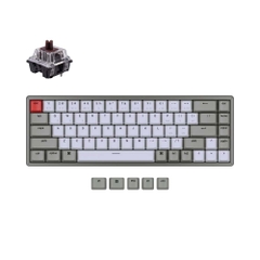 Bàn phím cơ không dây Keychron K6 Aluminum HotSwap Keychron Switch Red / Blue / Brown