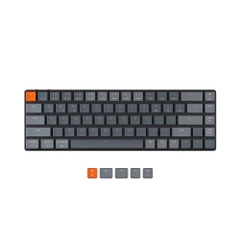 Bàn phím cơ không dây Keychron K7 Ultra Slim Led RGB HotSwap Gateron Switch Low Profile Red / Blue / Brown