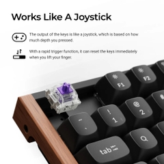 Bàn phím cơ không dây Keychron K8 HE Special Edition RGB Hotswap Aluminum (Magnetic Sw)
