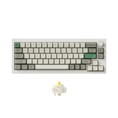 Bàn phím cơ không dây Keychron Q2 Max Shell White RGB Knob Hotswap (Gateron Sw)