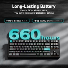 Bàn phím cơ không dây Keychron Q3 Ultra 8K ZMK RGB Hotswap (Keychron SW)