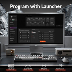 Bàn phím cơ không dây Keychron Q6 Ultra 8K ZMK RGB Hotswap (Keychron SW)