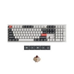 Bàn phím cơ không dây Keychron Q6 Ultra 8K ZMK RGB Hotswap (Keychron SW)