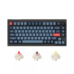 Bàn phím cơ không dây Keychron V1 Max RGB Hotswap (Gateron Sw)
