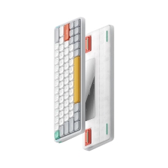 Bàn phím cơ không dây Nuphy Air60 V2 Ionic White RGB Hotswap (Nuphy Sw)