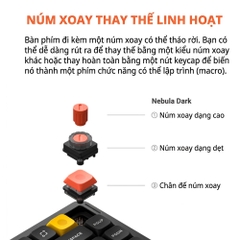 Bàn phím cơ không dây NuPhy Air65 V3 RGB Hotswap (NuPhy Sw)