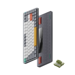 Bàn phím cơ không dây NuPhy Air75 V2 Lunar Gray RGB Hotswap (Nuphy Sw)