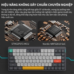 Bàn phím cơ không dây NuPhy Air75 V2 Lunar Gray RGB Hotswap (Nuphy Sw)