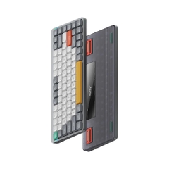 Bàn phím cơ không dây Nuphy Air75 V2 Lunar Gray RGB Hotswap (Nuphy Sw)