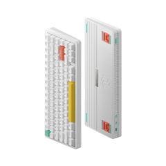 Bàn phím cơ không dây Nuphy Halo75 V2 Ionic White RGB Hotswap (Nuphy Sw)