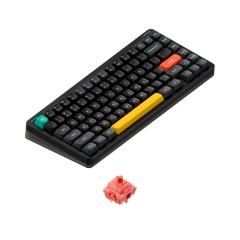 Bàn phím cơ không dây Nuphy Halo75 V2 Obsidian Black RGB Hotswap (Nuphy Sw)