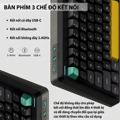 Bàn phím cơ không dây NuPhy Halo75 V2 QMK RGB Hotswap (NuPhy Sw)