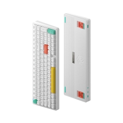 Bàn phím cơ không dây Nuphy Halo96 V2 Ionic White RGB Hotswap (Nuphy Sw)