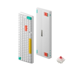 Bàn phím cơ không dây Nuphy Halo96 V2 Ionic White RGB Hotswap (Nuphy Sw)