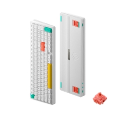 Bàn phím cơ không dây Nuphy Halo96 V2 Ionic White RGB Hotswap (Nuphy Sw)