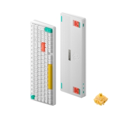 Bàn phím cơ không dây Nuphy Halo96 V2 Ionic White RGB Hotswap (Nuphy Sw)