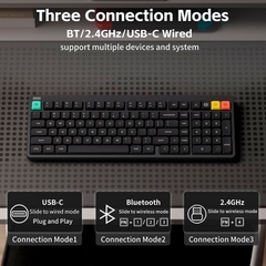 Bàn phím cơ không dây NuPhy Node100 High Profile RGB Hotswap (Nuphy Sw)