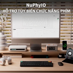 Bàn phím cơ không dây NuPhy Node100 High Profile RGB Hotswap (Nuphy Sw)
