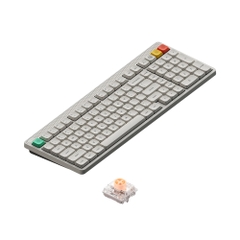 Bàn phím cơ không dây NuPhy Node100 Low Profile RGB Hotswap (Nuphy Sw)