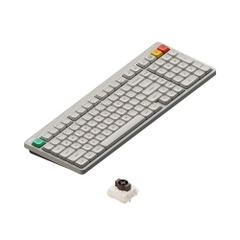 Bàn phím cơ không dây NuPhy Node100 Low Profile RGB Hotswap (Nuphy Sw)