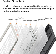 Bàn phím cơ không dây NuPhy Node75 Low Profile RGB Hotswap (Nuphy Sw)