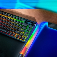 Bàn phím cơ không dây Razer Blackwidow V4 Pro 75% LCD RGB Wireless Hotswap (Razer Sw)