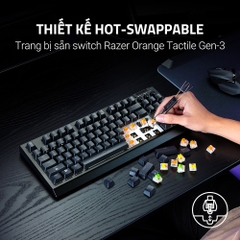 Bàn phím cơ không dây Razer BlackWidow V4 Tenkeyless HyperSpeed Wuthering Waves Edition RGB Hotswap (Razer Sw)