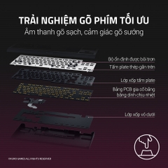 Bàn phím cơ không dây Razer BlackWidow V4 Tenkeyless HyperSpeed Wuthering Waves Edition RGB Hotswap (Razer Sw)