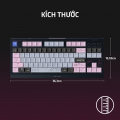Bàn phím cơ không dây Razer BlackWidow V4 Tenkeyless HyperSpeed Wuthering Waves Edition RGB Hotswap (Razer Sw)