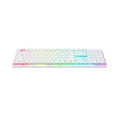 Bàn phím cơ không dây Razer DeathStalker V2 Pro Ultra slim White Edition Razer Low-Profile Clicky Optical