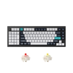 Bàn phím cơ không dây Southpaw Keychron Q12 Max Carbon Black RGB Knob Hotswap (Gateron Sw)