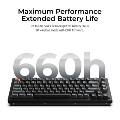 Bàn phím cơ không dây Keychron V1 Ultra 8K ZMK RGB Hotswap
