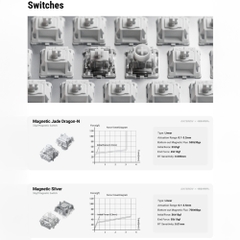 Bàn phím cơ Nuphy Field75 HE V2 RGB Hotswap 8K Rapid Trigger (Magnetic Sw)