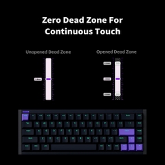 Bàn phím cơ NuPhyX BH65 All Aluminum RGB Hotswap 8K Rapid Trigger (Magnetic Sw)